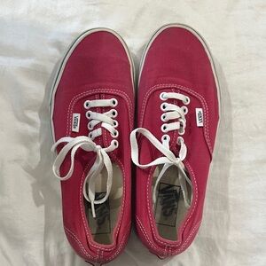 Vans Red Women's Sneakers